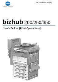 Once the 350 connects to the server, it will discover the shared folders and will create scanning maps to each of the shared folders. Konica Minolta Bizhub 350 User Manual Pdf Download Manualslib