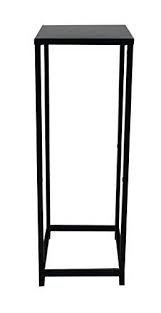 Pedestal gives it just enough lift to stand out. Amazon Com Koyal Wholesale Modern Flower Stand Metal Floral Pedestal Stand For Wedding Centerpieces Suitable Square Pillar Design Pillar Design Black Decor