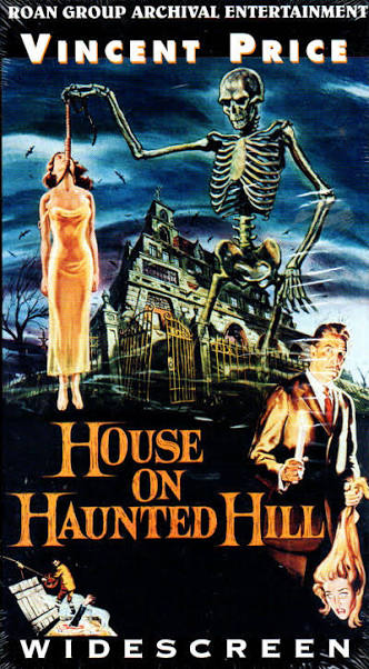 HOUSE ON HAUNTED HILL (1959/Roan) - VHS