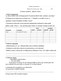 Hai sa testam limba romana! 0 Romana Parti De Vorbire