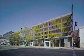 Lapd Motor Transport Division Main Street Parking Parking Building Facade Cladding Warehouse Design