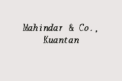 Wan ainum baharudin is a member of vimeo, the home for high quality videos and the people who love them. Mahindar Co Kuantan Legal Firm In Kuantan