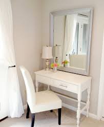 makeup vanity dressing table set white