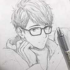 Art By Shiniji Anime Free Anime Boy Sketch Anime Sketch Anime Drawings Sketches