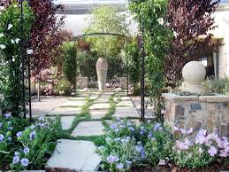 The garden and the idea of nature provided the main reference point for the island's interior design. Romance In The Garden French Country Style Hgtv