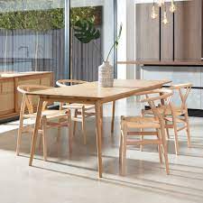 Shop our best selection of oak kitchen & dining room chairs to reflect your style and inspire your home. Larvik White Oak 190cm Dining Table 4 Chairs