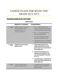 2nd Grade Music Lesson Yearly Curriculum Music Lesson Plans Music Lessons Music Curriculum
