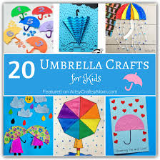 The top 10 educational art activities for preschoolers. 20 Unusual Umbrella Crafts For Kids