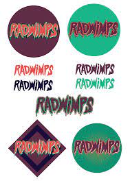 initial logo concept for radwimps radwimps ロゴ ラッドウィンプス ロゴ