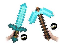 Minecraft diamond steve figure pack. Minecraft Blue Diamond Sword Amp Pickaxe Set Minecraft Blue Diamond Sword Pickaxe Set Blue Diamond Diamond Sword Diamond Pickaxe