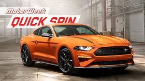 2020 Ford Mustang Ecoboost With High Performance Package Motorweek Quick Spin Youtube