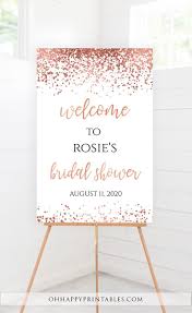 With that in mind, it is important. Rose Gold Bridal Shower Welcome Sign Bridal Shower Welcome Sign Rose Gold Bridal Shower Gold Bachelorette Party