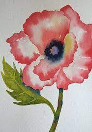 Flowers with uncomplicated shapes make it easy to succeed when you are a beginner. Pin On Watercolor