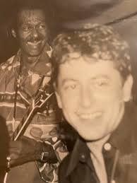 Performing at the Paramont theater in the 80's with the Great CHUCK BERRY  thanks for all your great music Mr Berry!!!
