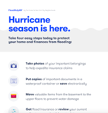 But there is some good news. Hurricane Season Is Here Protect Yourself From Flooding