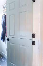 The Easiest Diy Dutch Door Plans Tutorial Living Letter Home Dutch Doors Diy Dutch Door Interior Diy Interior Dutch Door