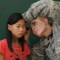 Lance Cpl. Travis Paskiewicz, a Marine with the logistics