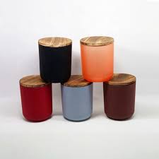 Large selection of quality wholesale candle holders products in china. China Linlang Shanghai Wholesale Round Base 8oz Empty Coloured Glass Candle Jars For Candle Making Manufacturer And Supplier Linlang