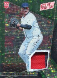 Rafael devers 2018 topps chrome rookie card. Rafael Devers 2018 Panini The National Vip Rookie Jersey Card Psm