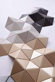 Geometric Wood Art Gold Wall Decor 3d Wall Sculpture Wood Etsy In 2021 Origami Wall Art Gold Wall Decor 3d Wall Sculpture