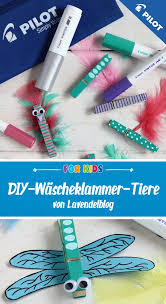 Diy Fur Kinder Wascheklammer Tiere Basteln Lavendelblog In 2020 Tiere Basteln Basteln Wascheklammern