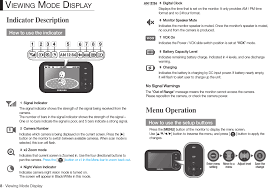 Sew3040w Wireless Baby Monitor User Manual Part 2 Samsung Techwin