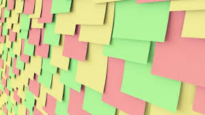 The sticky notes have strong adhension that can stick on the surface quickly and securely. Colorful Sticky Notes On The Stock Footage Video 100 Royalty Free 20925793 Shutterstock