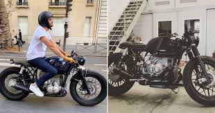 Il reprend en 2008 une institution du 11ème arrondissement : Cyril Lignac The Famous Chef Is The Proud Owner Of Crd84 A Bmw R100 Based Cafe Racer Dreams Bike That He Commisioned From The Cafe Racer Racer Classic Bikes