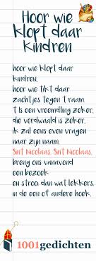 Pin Op Sinterklaas Gedichten