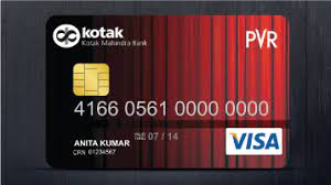 Click here to submit your query. Credit Card Pvr Gold Movies Credit Card By Kotak Mahindra Bank