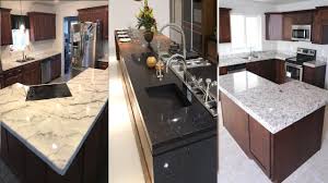 For countertops, the most likely option to choose from is quartz, granite, and marble, which will all offer some light gray countertops. Modern Kitchen Countertops Design Ideas 2021 Modular Kitchen Cabinets Colour Combination Youtube