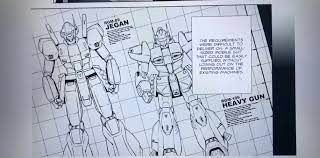 Size difference in mobile suits after the events of Hathaway's Flash. SNRI  became the spear head in scaling down suits while Anaheim played catch up.  (Pic from Gundam F90FF) : r/Gundam