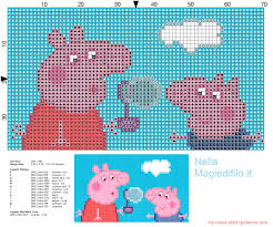 This free peppa pig crochet pattern will help you to create amigurumi toy which looks exactly like famous character! Peppa Pig George Bubble Blower Free Cross Stitch Patterns Simple Unique Alphabets Baby