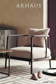 Accentuate your dining space with transitional, eclectic style and a touch of drama. Griggs Chair Arhaus Furniture Design Furniture Upholstered Chairs