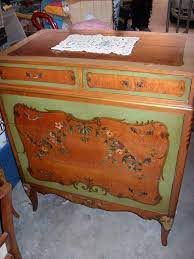 Bed features hand painted flowers in amazing cottage colors. 11 Piece Bedroom Set Late 1920s Handpainted By Bloomnblossom Antique Inspiration Bedroom Set Painted Furniture