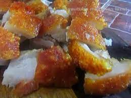Irisan samcan yang ditumis dengan sweet saus sesame. Resep Dan Cara Membuat Babi Goreng Krispi Garing Crispy Pork Belly Youtube