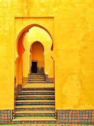 A Doorway In Meknes Morocco Africa Photo By Michael Mellinger Mellow Yellow Couleur Jaune Esthetique Jaune