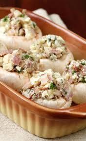 Champignons Farcis Au Jambon Cru Recette Recette Champignons Farcis Champignons Farcis Et Alimentation