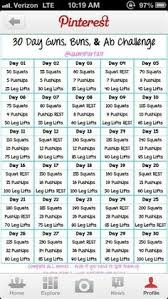 30 Day Ab Challenge Calendar Printable Ab Challenge Workout Challenge Fitness Tips