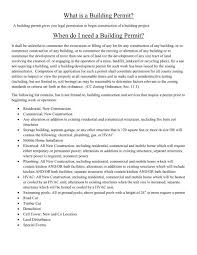 It is essential for the tertiary permittee to understand the rules and regulations. What Is A Building Permit The Catoosa County Georgia