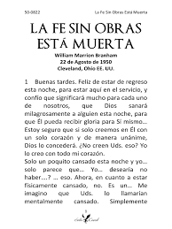 Las dos preguntas retóricas deliberadamente esperan una respuesta negativa. 50 0822 La Fe Sin Obras Esta Muerta Hub Pdf Abrahan Oracion
