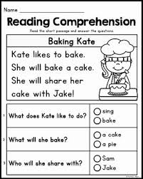 Check out our huge selection of kindergarten worksheets to print. Printable Worksheets For Kindergarten Reading Comprehension Reading Comprehension Kindergarten Kindergarten Reading Worksheets Free Kindergarten Reading