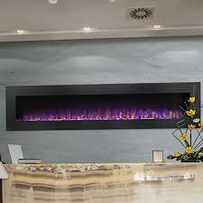 Shop high quality fireplaces that lasts!. Allure Series Wall Mount Linear Electric Fireplaces Chimney Cricket