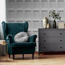The design is based on wood panels in soft tones of pale grey with clever shading for a stunning 3d effect and a smooth finish. Wood Panel Wallpaper Grey I Love Wallpaper