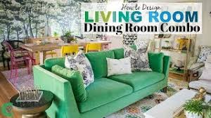 How to arrange living room dining room combo: Living Room Dining Room Combo Youtube