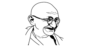 Mahatma Gandhi Drawing Face Drawing Drawing Sketches Face Art Drawing