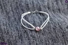 Maybe you would like to learn more about one of these? Diy Leather Bracelet With A Pearl