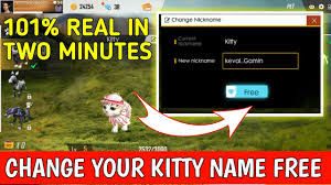 Garena free fire pc, one of the best battle royale games apart from fortnite and pubg, lands on microsoft windows free fire pc is a battle royale game developed by 111dots studio and published by garena. How To Change Kitty Name Free In Frefire Freefire Me Freee Kitty Ka Name Kaise Badle Keval Gaming Youtube