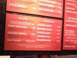 Burger Lounge Signage Restaurant Marketing Chicken Tenders Restaurant