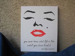 Marilyn Monroe Quotes 16 X 20 Hand Painted Art Canvas Wall Decor 3 Designs Hand Painting Art Hand Painted Wall Art Canvas Wall Decor